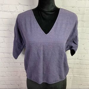 UO Cope Embroidered Style Top